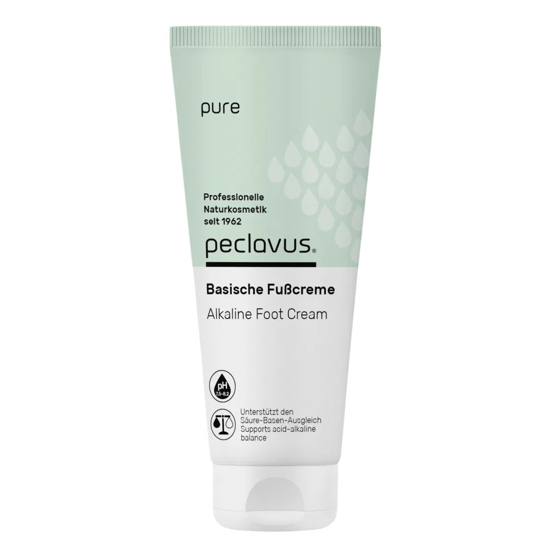 PECLAVUS pure Basische Fusscreme, 100ml, Tube