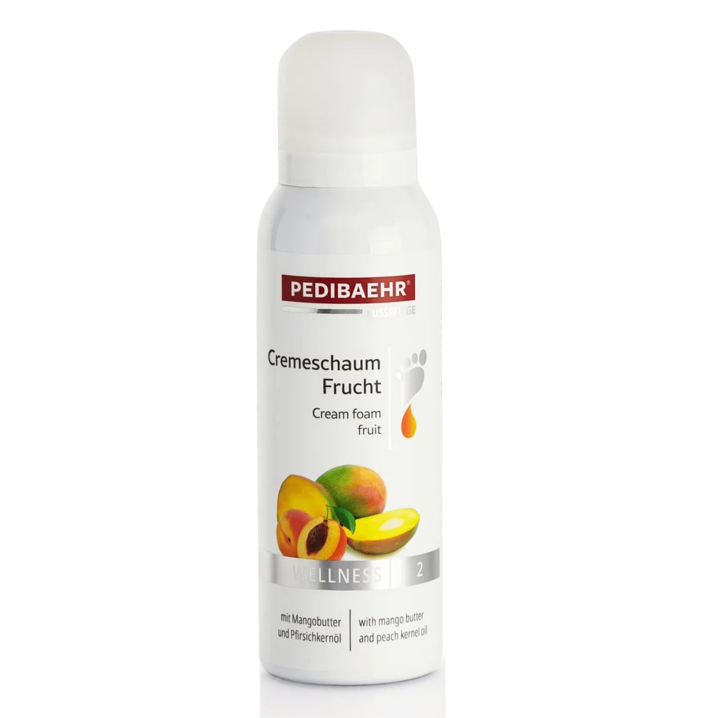 PEDIBAEHR Cremeschaum Frucht , 125ml, Schaumspender