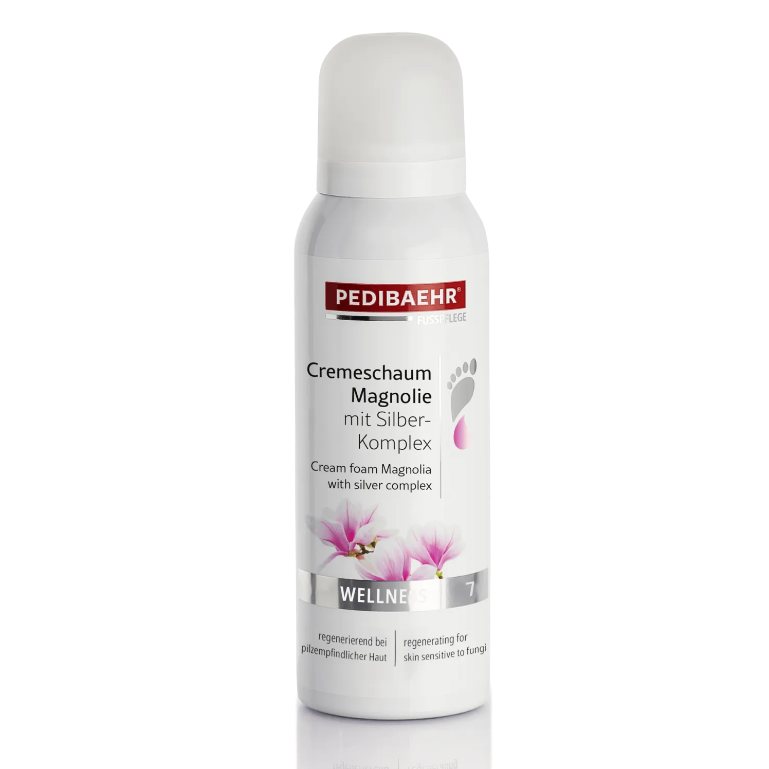 PEDIBAEHR Cremeschaum Magnolie – Sanfte Pflege & Schutz für die Füße, 125ml