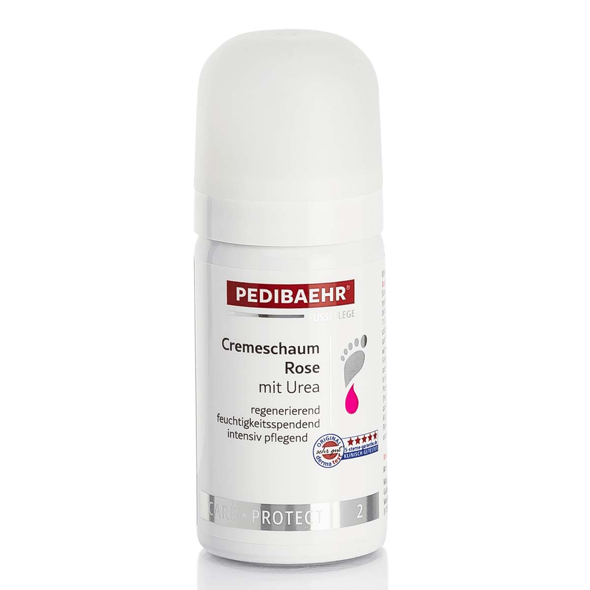 PEDIBAEHR Cremeschaum Rose, 30ml, Schaumspender