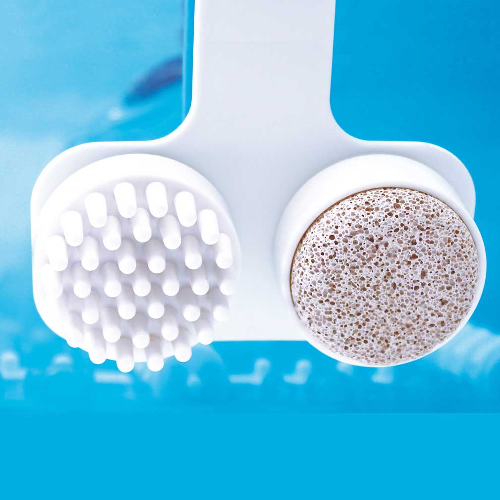 PEDIBAEHR Ecomed Fusssprudelbad, ., Detailaufnahme Massagerollen