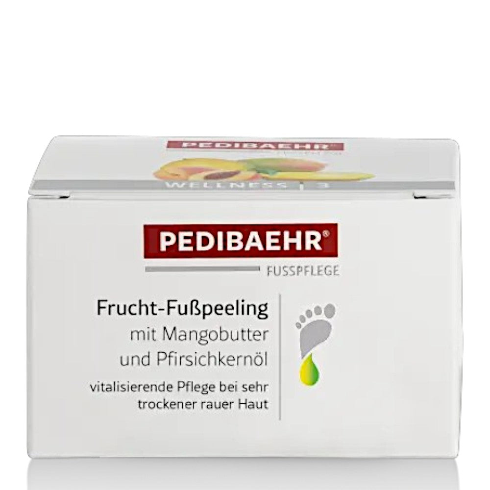 PEDIBAEHR Frucht Fusspeeling, 125ml, Umkarton