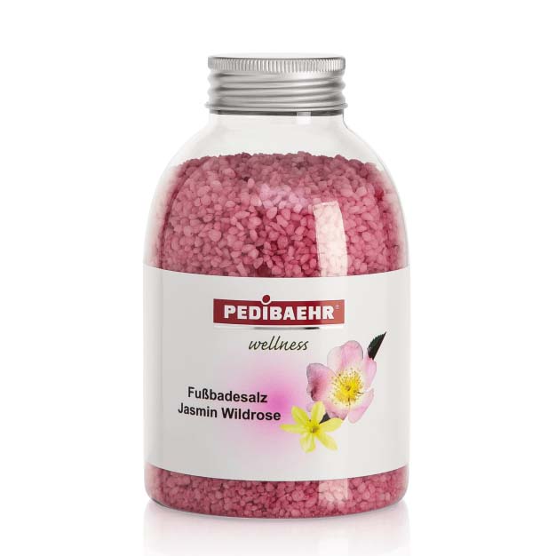 PEDIBAEHR Fussbadesalz Jasmin Wildrose, 575g
