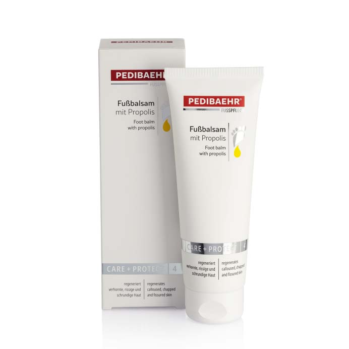 PEDIBAEHR Fussbalsam mit Propolis, 125ml, Tube und Umkarton