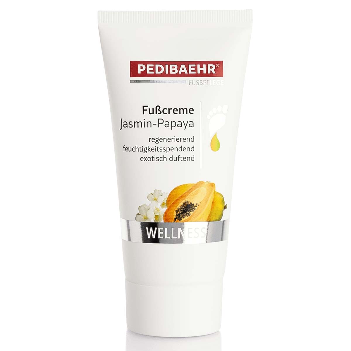 PEDIBAEHR Fußcreme Jasmin-Papaya , 30ml, Tube