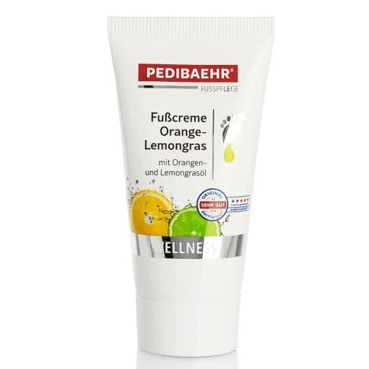PEDIBAEHR Fußcreme Orange-Lemongras , 30ml, Tube