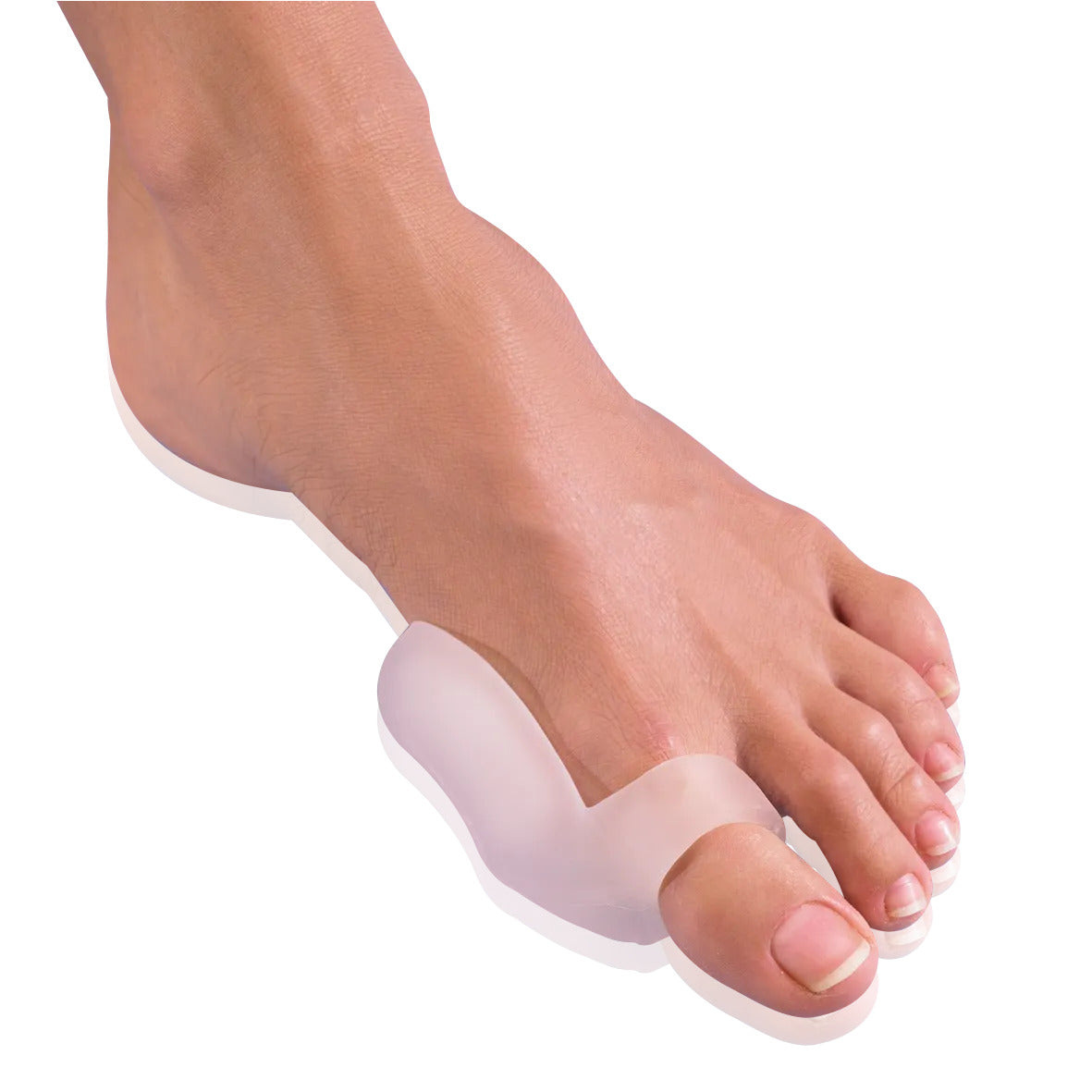 PEDIBAEHR Gel-Ballenschale, mittel/groß, 1stk, Anwendung am Fuß