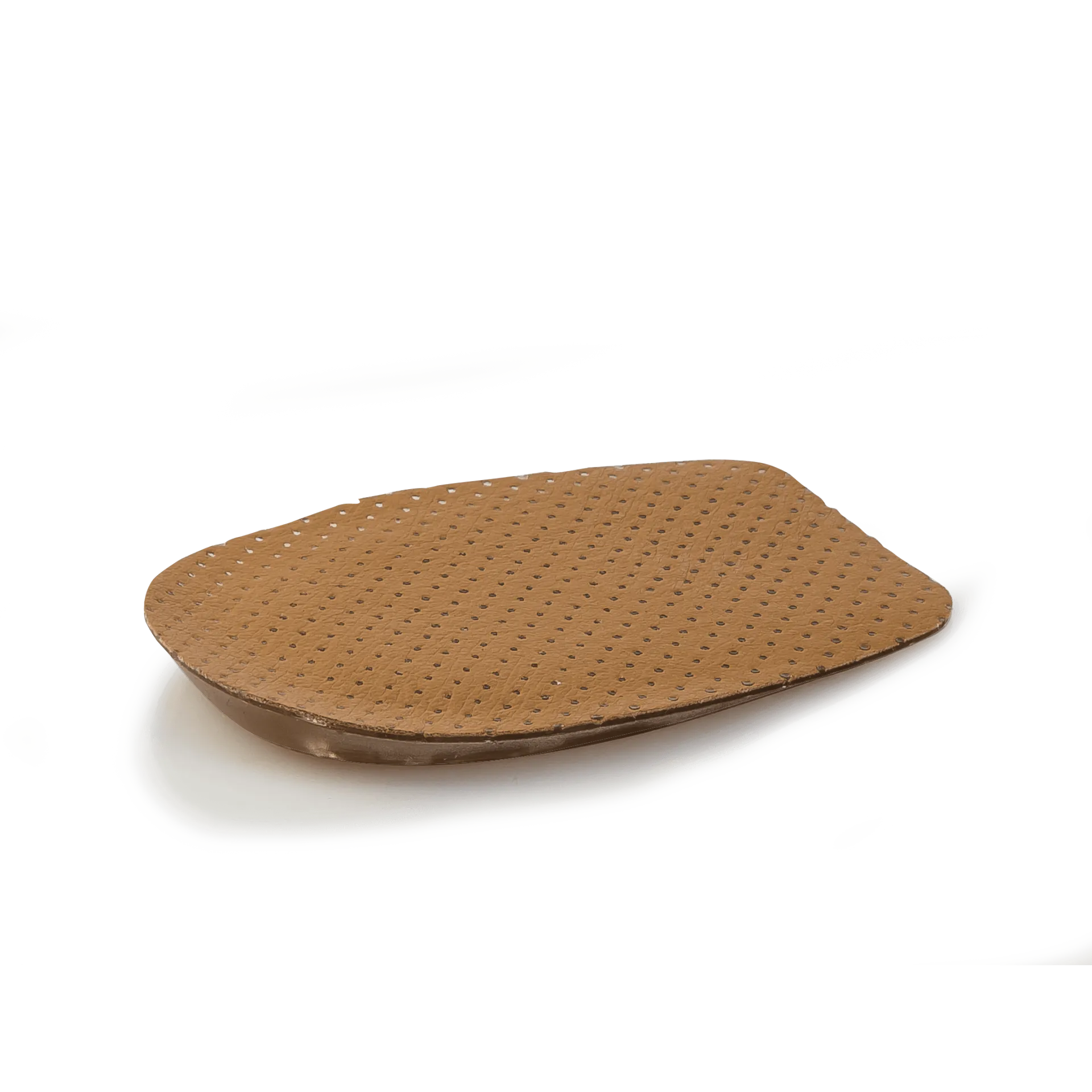 PEDIBAEHR Gel-Fersenkissen mit Kunstlederbezug , 1 Paar, Seitenansicht