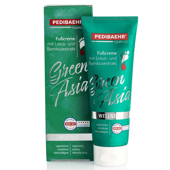 PEDIBAEHR Green Asia Fußcreme , 125ml, Tube und Umkarton