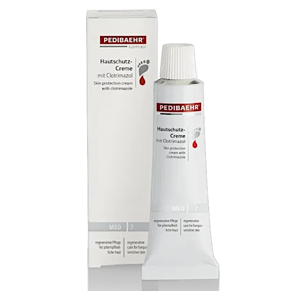 PEDIBAEHR Hautschutz-Creme mit Clotrimazol , 30ml, Tube und Umkarton