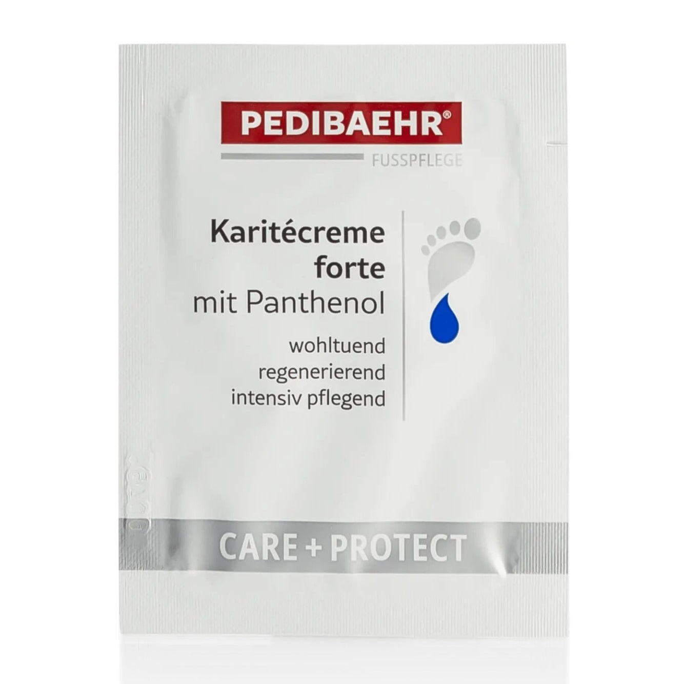 PEDIBAEHR Karitécreme Forte mit Panthenol, 2ml, Sachet