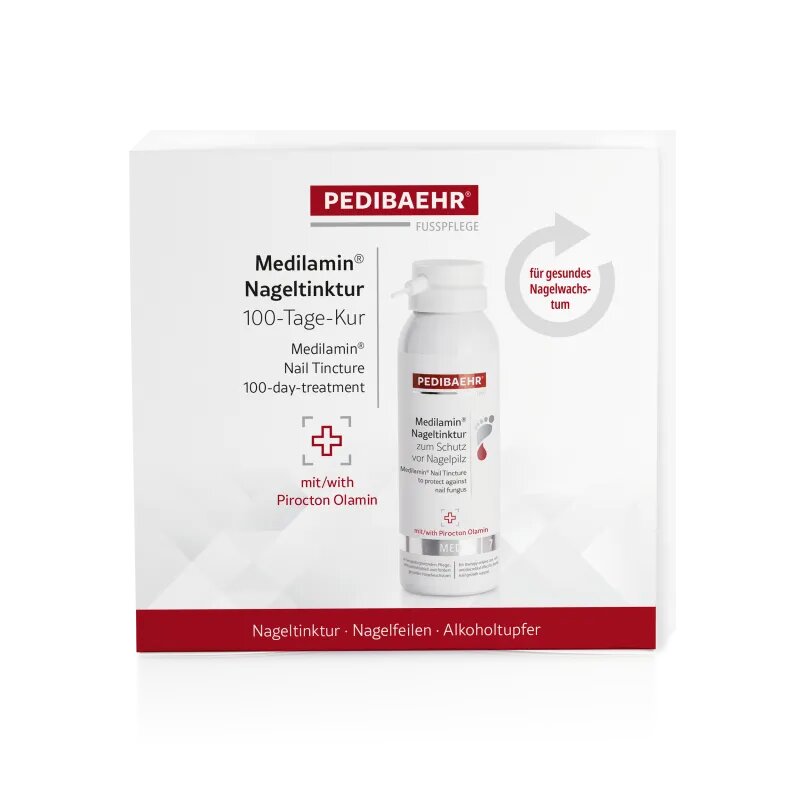 PEDIBAEHR Medilamin® Nageltinktur 100-Tage-Kur, ., Umkarton