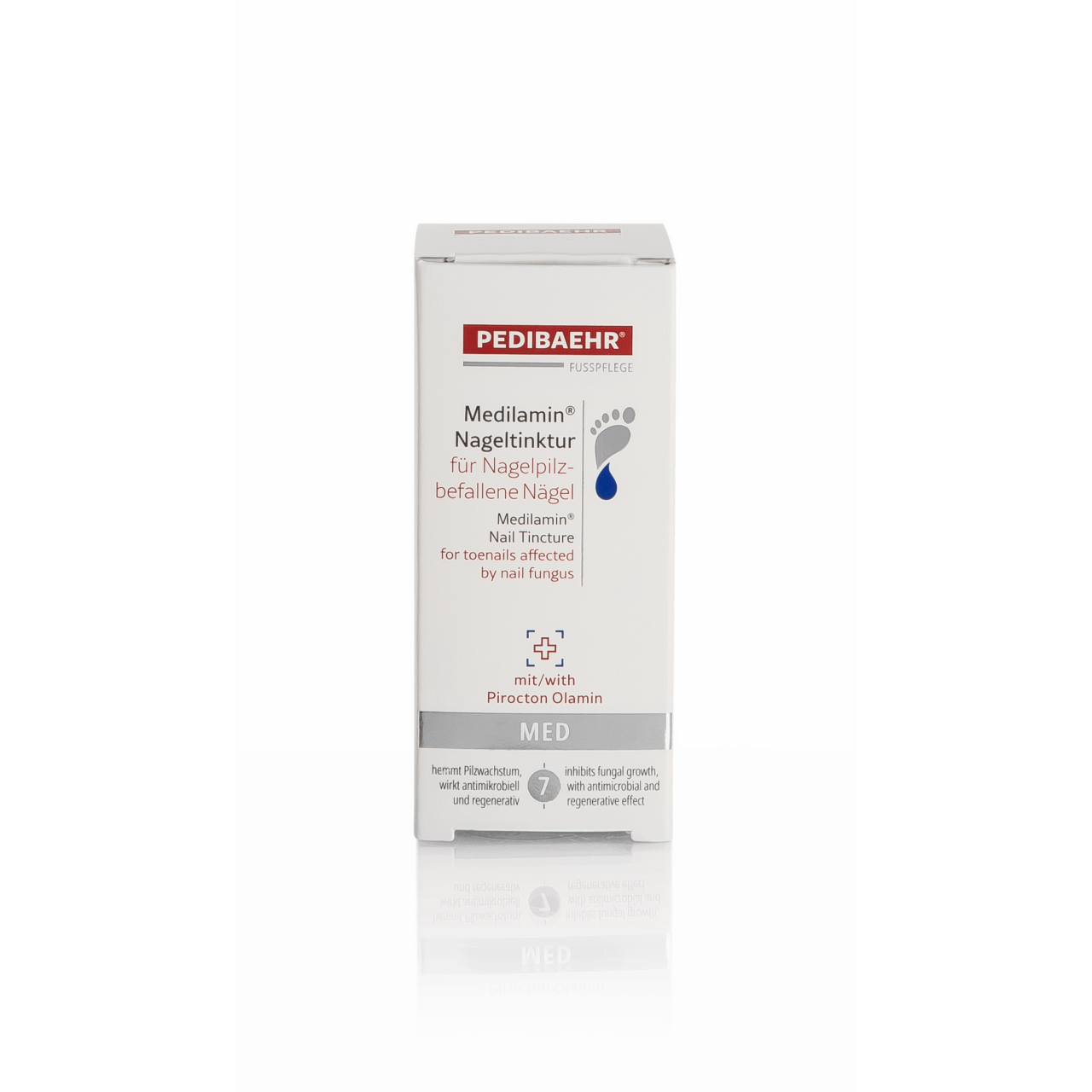 PEDIBAEHR Medilamin® Nageltinktur in Pinselflasche, 15ml, Faltschachtel