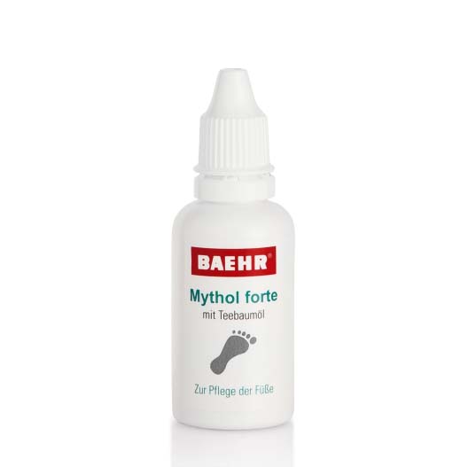 PEDIBAEHR Mythol forte mit Teebaumöl , 30ml, Flasche mit Dosierspitze