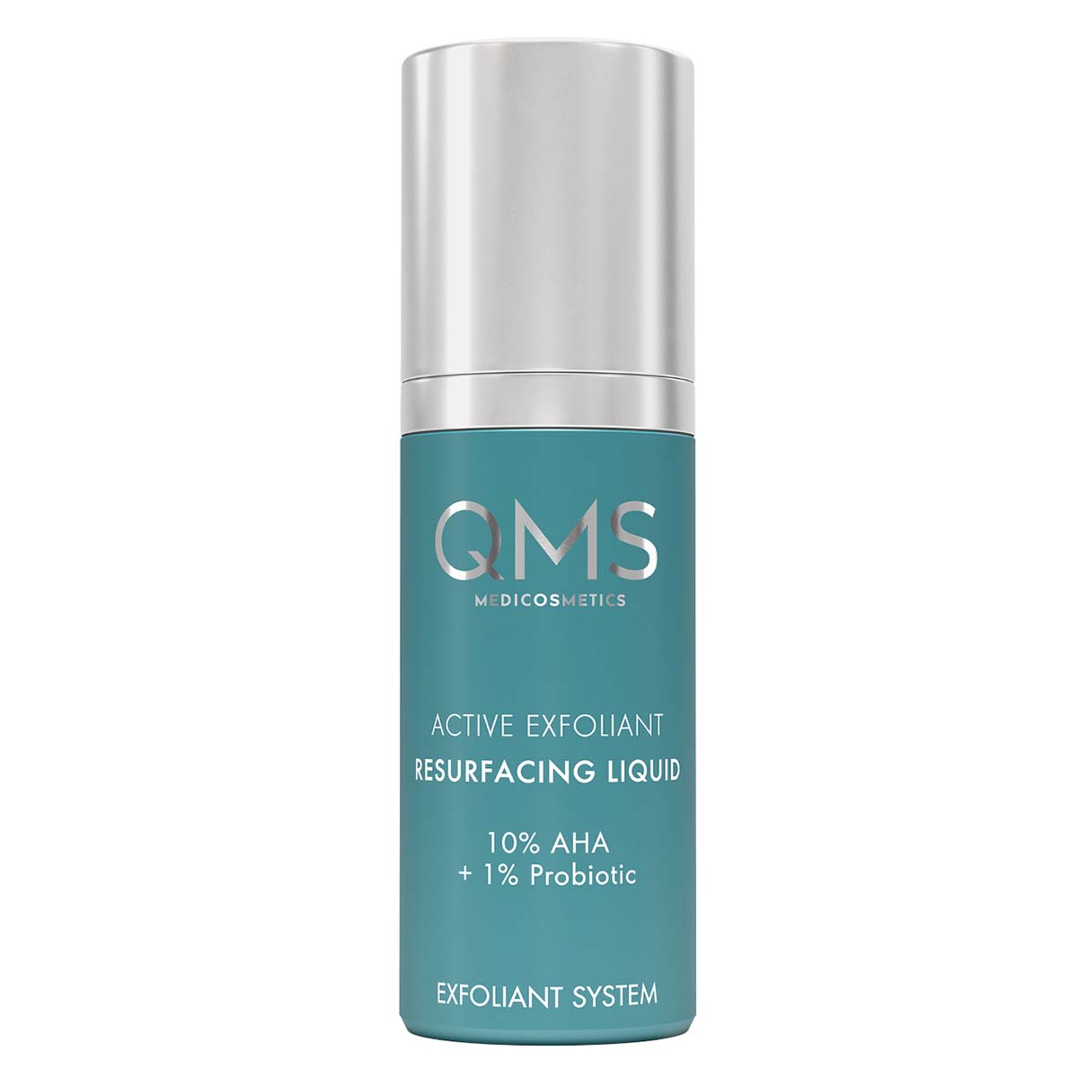 QMS Active Exfoliant Resurfacing Liquid 10% AHA + 1% Probiotic, 30ml, Spender