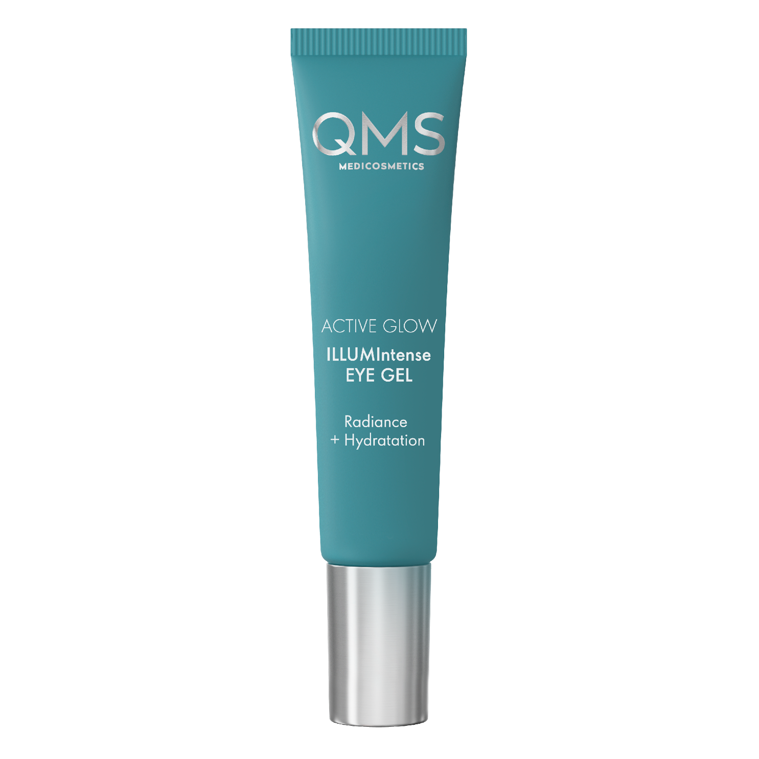 QMS Active Glow ILLUMIntense Eye Gel – gegen Augenringe, 15ml, Tube geschlossen
