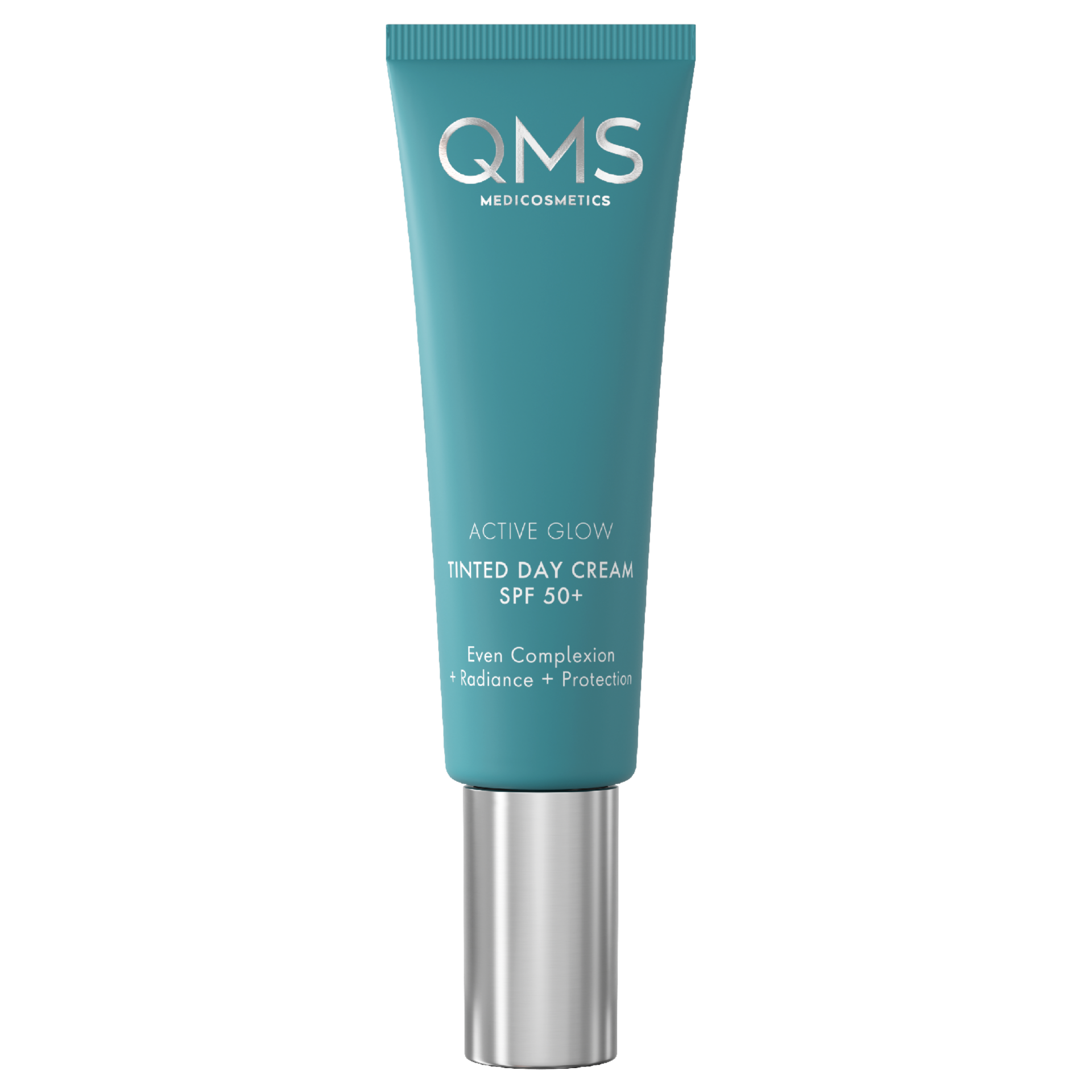 QMS Active Glow SPF50+ Tinted Day Cream  – getönter Sonnenschutz, 50ml, Tube