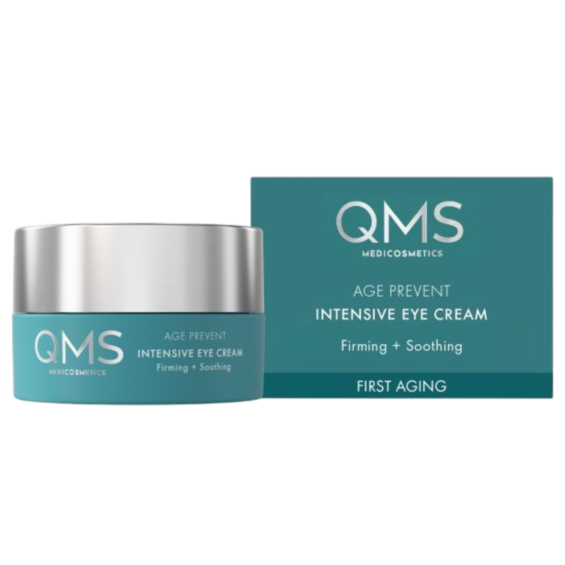 QMS Age Prevent Intensive Eye Cream – Anti-Aging Pflege, 15ml, Tiegel und Umkarton
