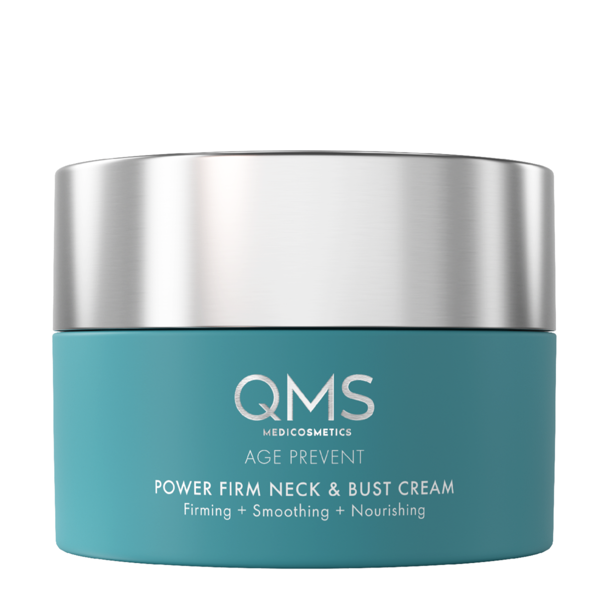 QMS Age Prevent Power Firm Neck & Bust Cream – straffende Feuchtigkeitscreme, 100ml, Tiegel