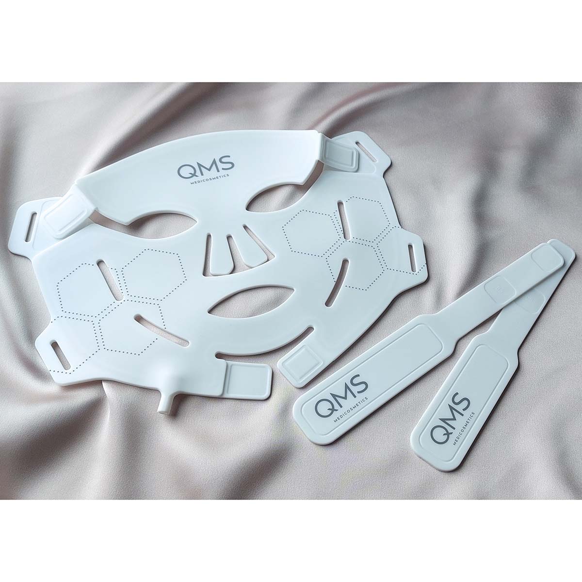 QMS Derma Expert LED Light Treatment – Maske zur Hautverjüngung, ., Einzelteile Maske