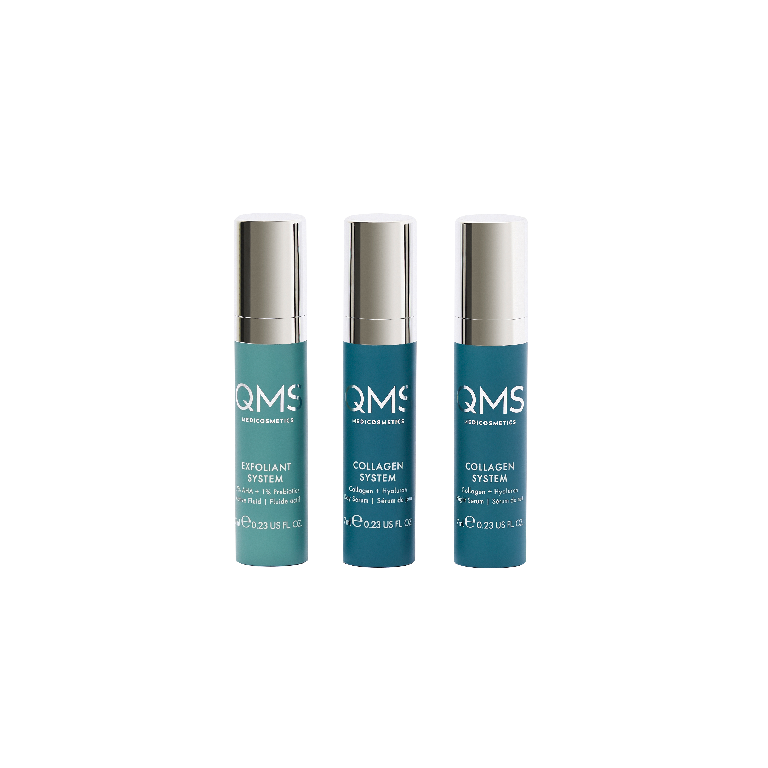 QMS Festive Season Essentials, 1Stk, Core System Collagen Medium 3x7 ml