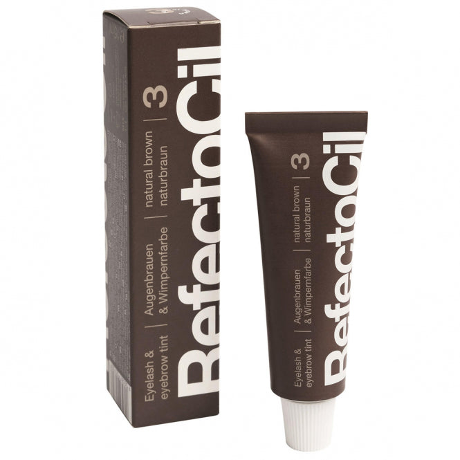 REFECTOCIL Augen- und Wimpernfarbe Nr. 3 - naturbraun, 15ml, Tube und Umkarton