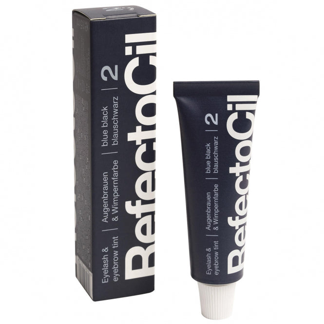 REFECTOCIL Augenbrauen- und Wimpernfarbe Nr. 2 - blauschwarz, 15ml, Tube und Umkarton