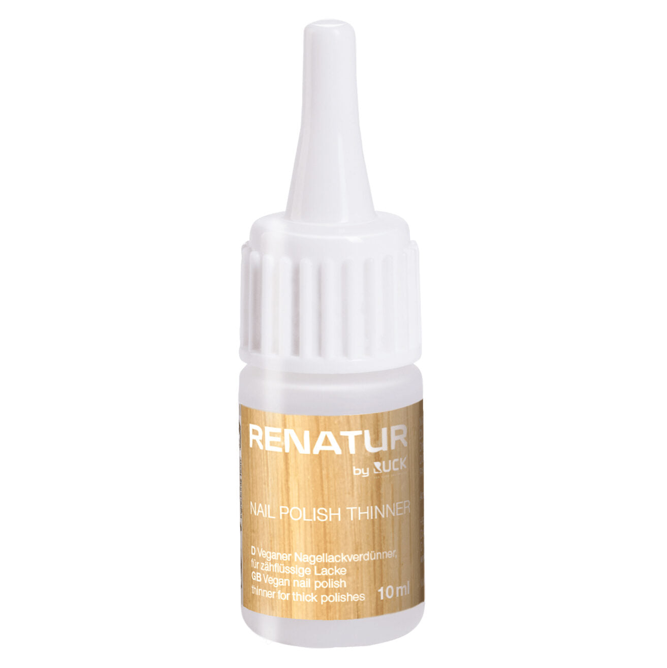 RENATURE Nagellackverdünner, 10ml, Flasche mit Dosierspitze