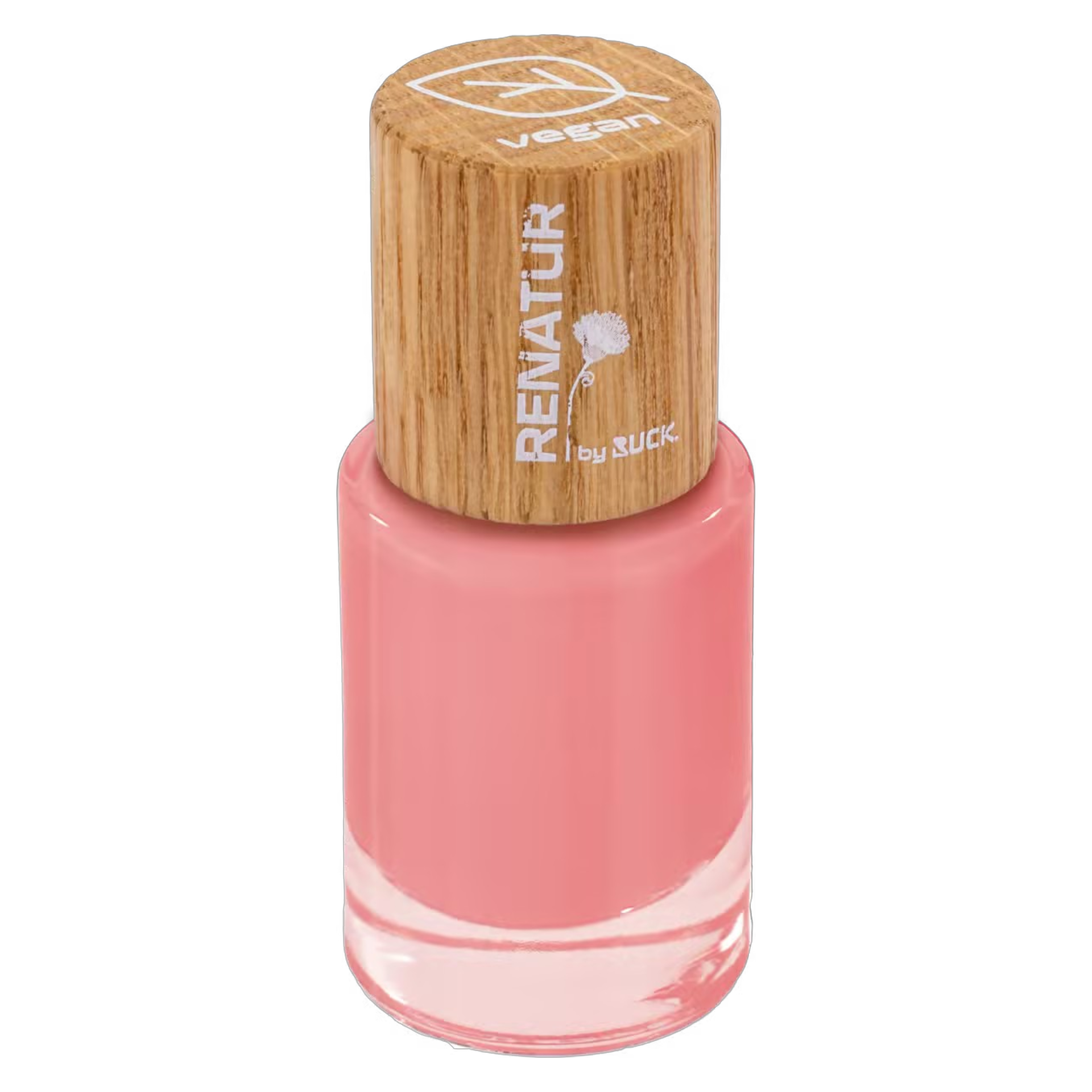 RENATURE Nail Polish - coral – vegan, 10ml, Pinselflasche