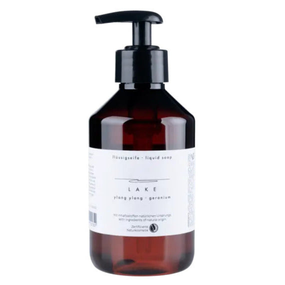 RUCK Flüssigseife LAKE Ylang Ylang & Geranium , 250ml, Pumpspender