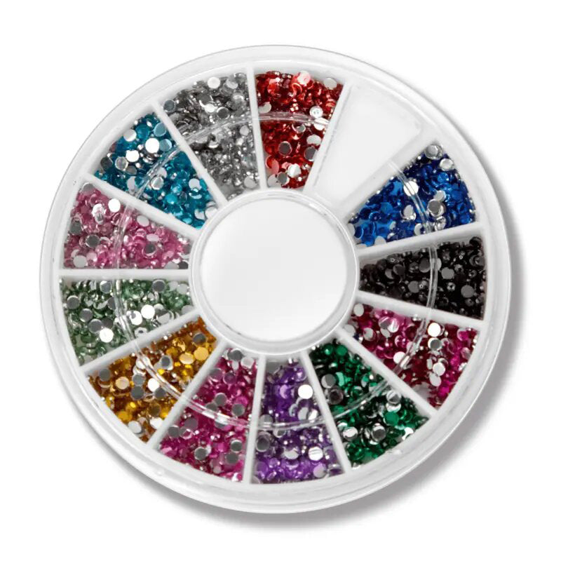 RUCK Rondell Strass-Steinchen, 500Stk