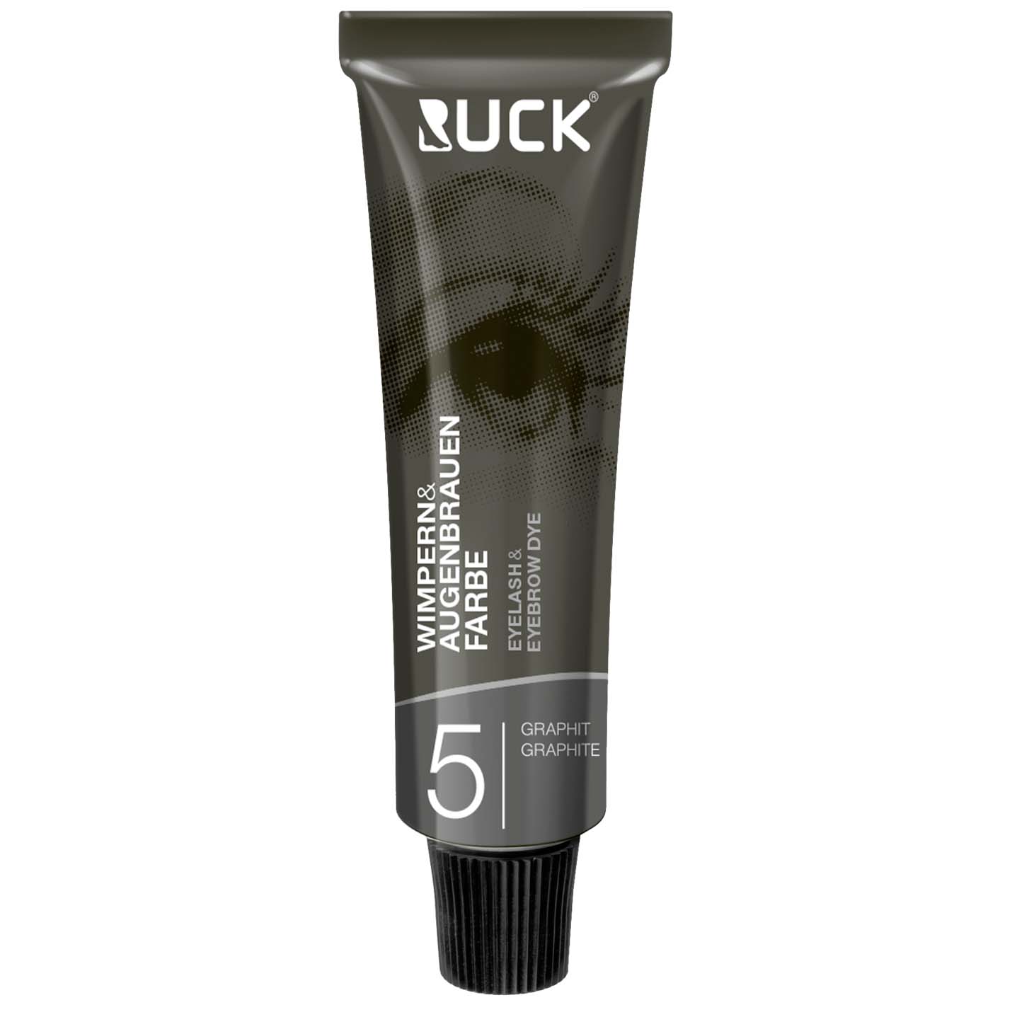 RUCK Wimpern- und Augenbrauenfarbe - #5 graphit, 15ml, Tube