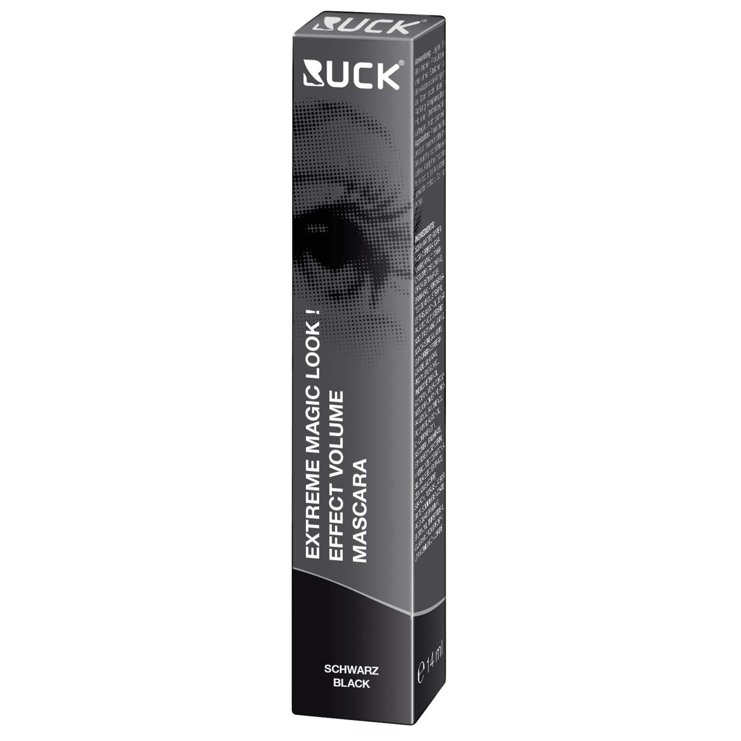 RUCK xtreme MAGIC LOOK Effect Volume Mascara, 10ml, Umkarton