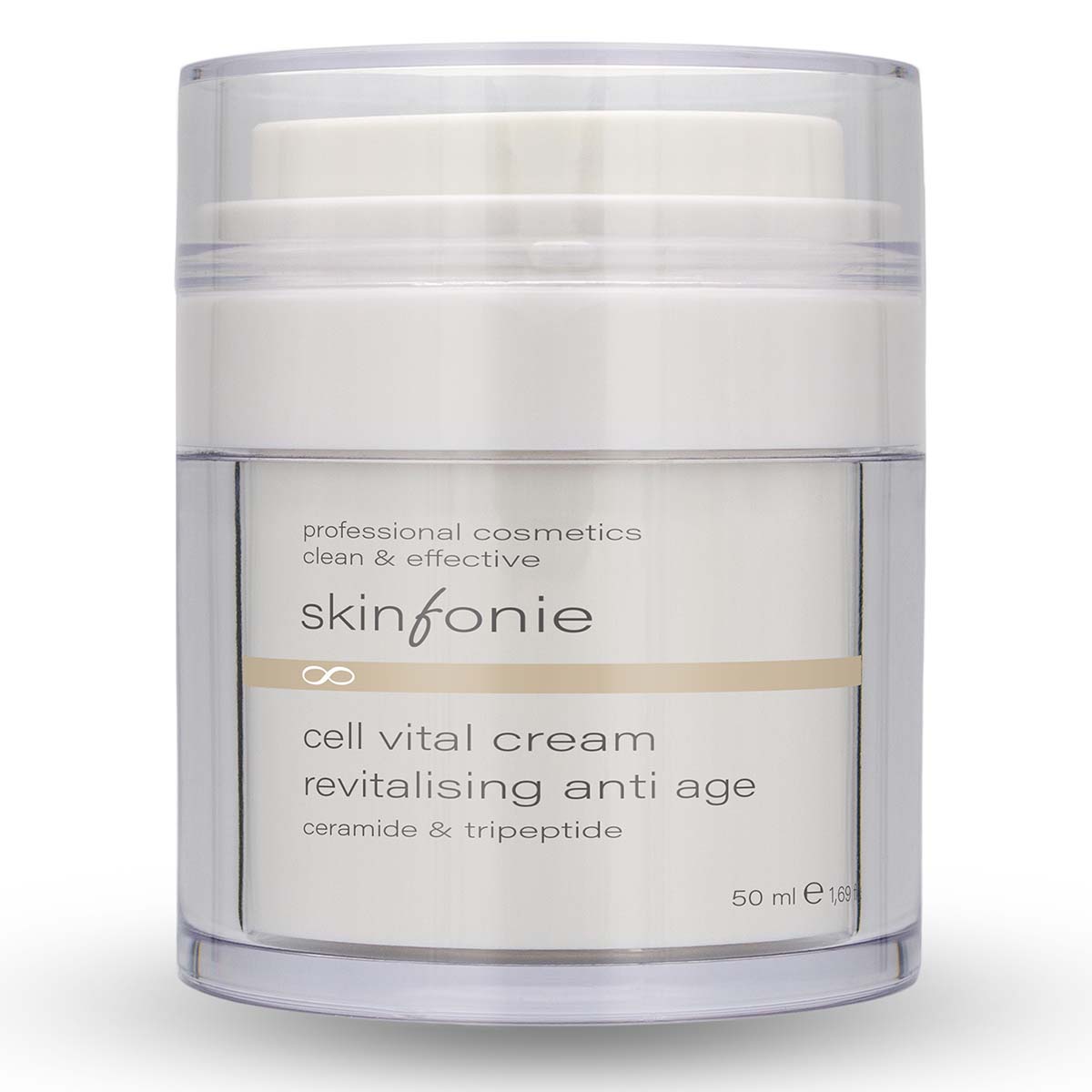 SKINFONIE cell vital cream – Anti-Aging-Creme, 50ml, Tiegel