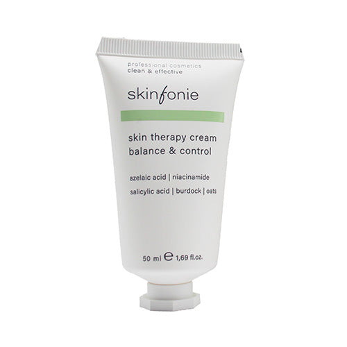 SKINFONIE skin therapy cream balance & control – klärende Gesichtscreme, 50ml, Tube