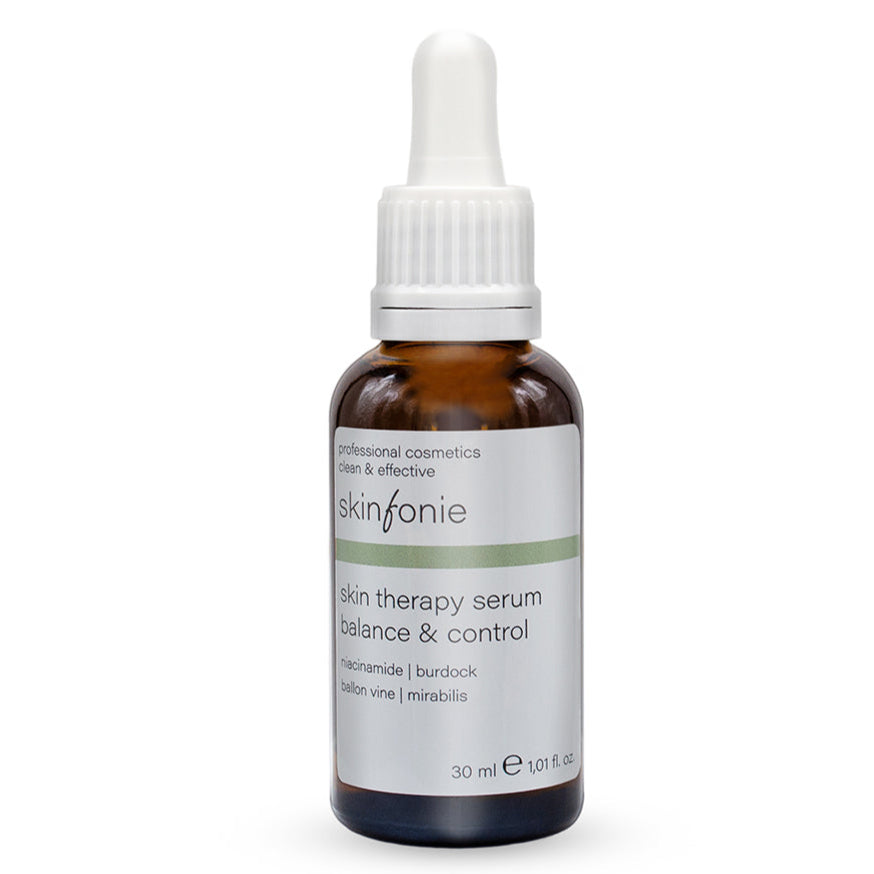 SKINFONIE skin therapy serum balance & control – klärendes Serum, 30ml, Pippetenflasche