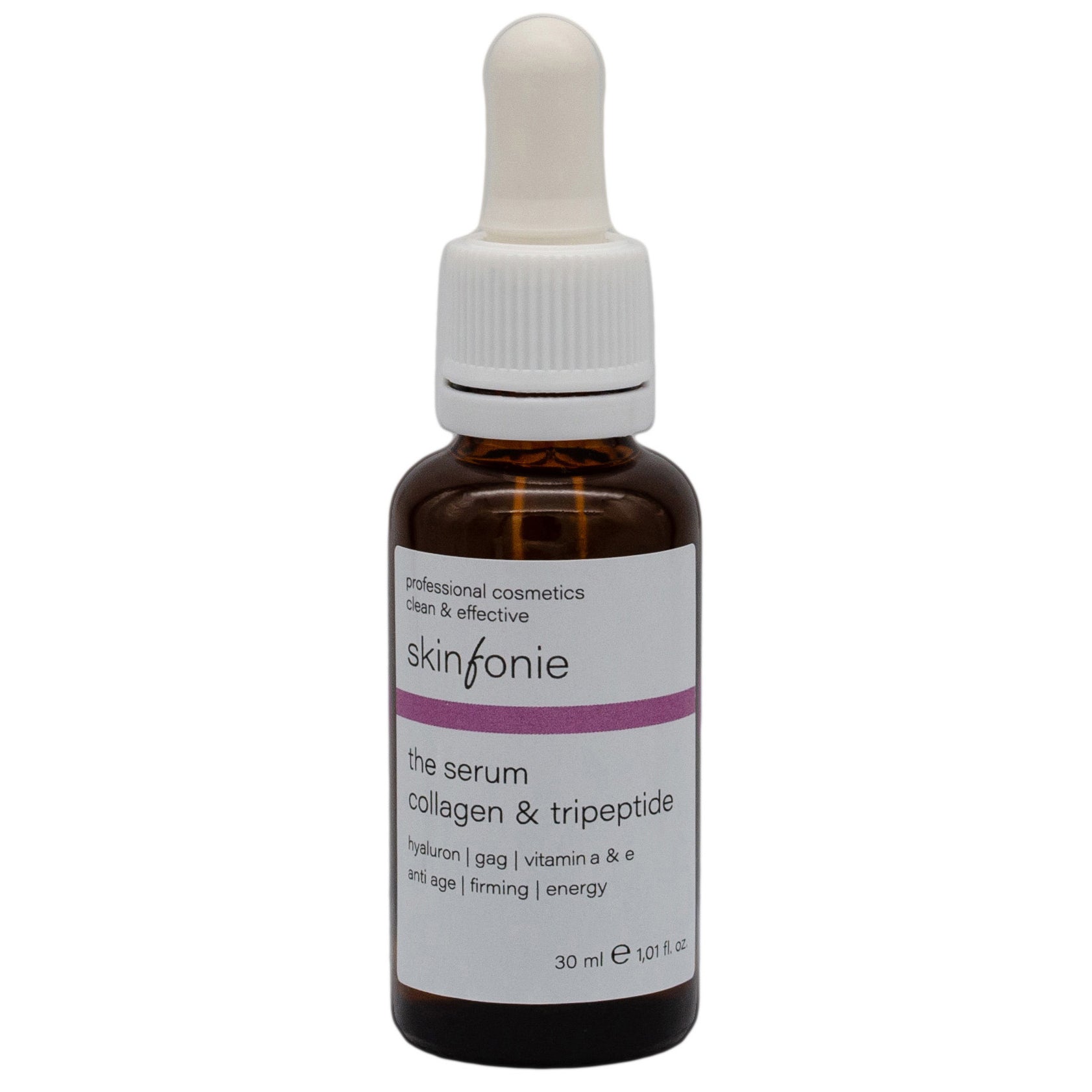 SKINFONIE the serum collagen & tripeptide – Straffendes Anti-Age-Serum, 30ml, Pippetenflasche