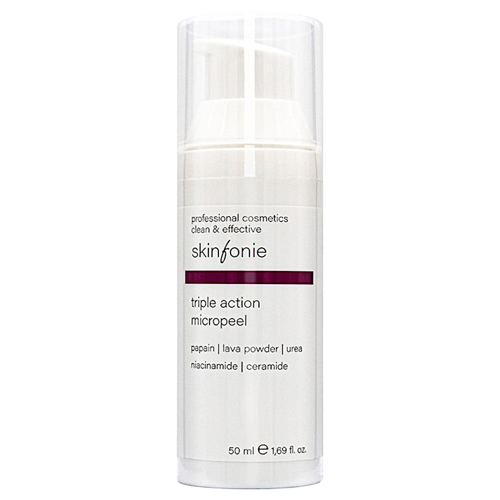 SKINFONIE triple action micropeel , 50ml, Pumpspender