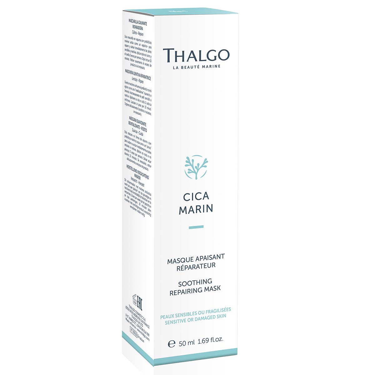 THALGO CICA MARIN Beruhigende und reparierende Maske, 50ml, Umkarton
