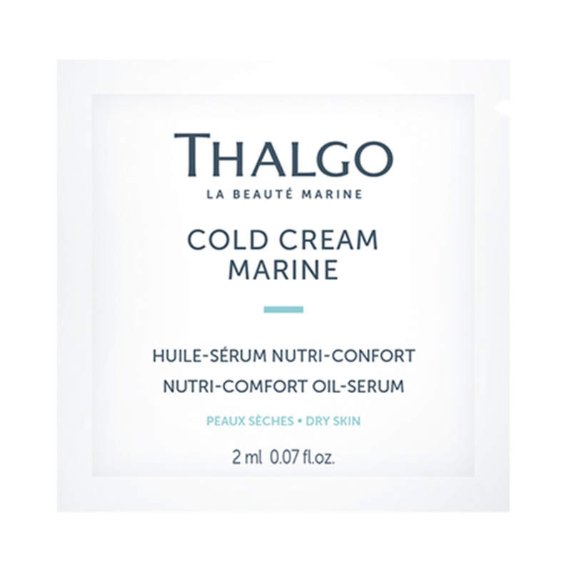 THALGO Cold Cream Marine 2.0 - Nutri-Comfort Öl-Serum , 2ml, Sachet