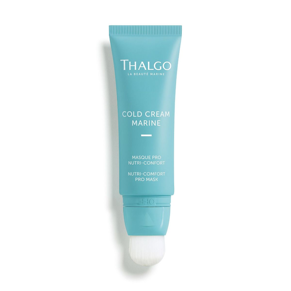 THALGO Cold Cream Marine 2.0 - Nutri-Comfort Pro-Maske, 50ml, Tube offen
