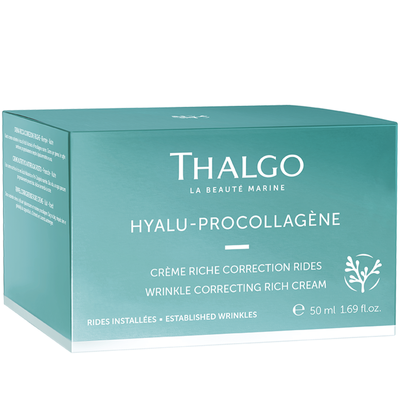 THALGO HYALU-PROCOLLAGÈNE - Reichhaltige Faltenkorrigierende Creme, 50ml, Umkarton