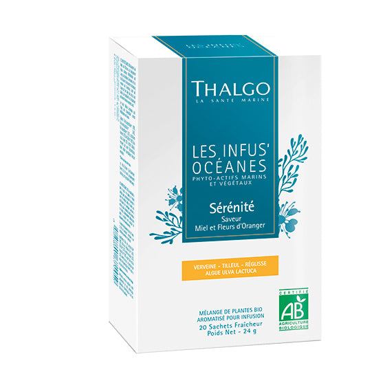 THALGO Les Infus'Océanes - Kräuter-Tee Beruhigung, 20x1,2 g, Umkarton