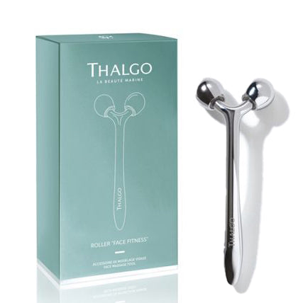 THALGO Lifting-Gesichtsroller – aus Edelstahl, -, Roller und Umkarton