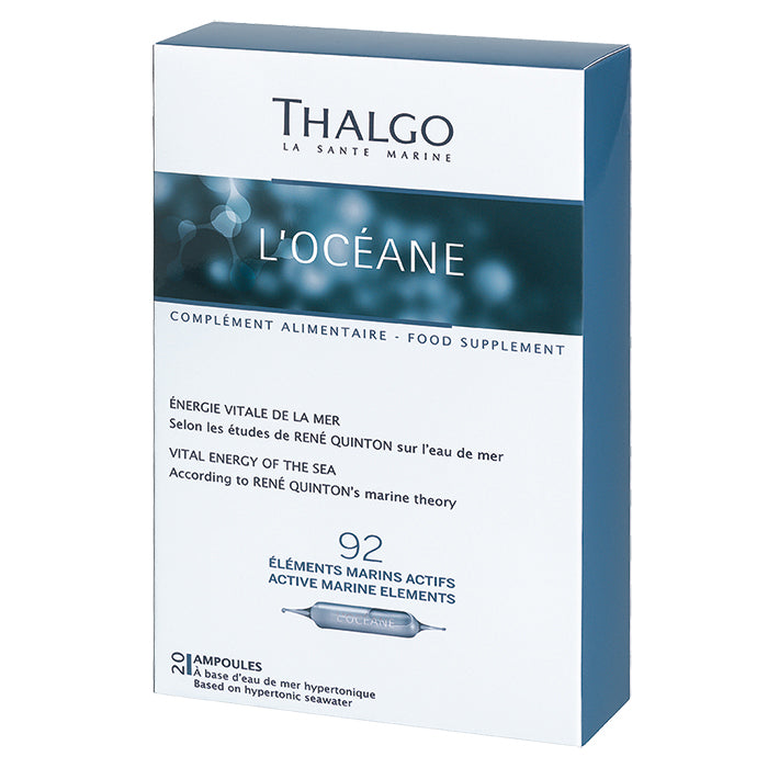 THALGO L'Océane Trink-Ampullen – Nahrungsergänzung, 20x10ml, Umkarton
