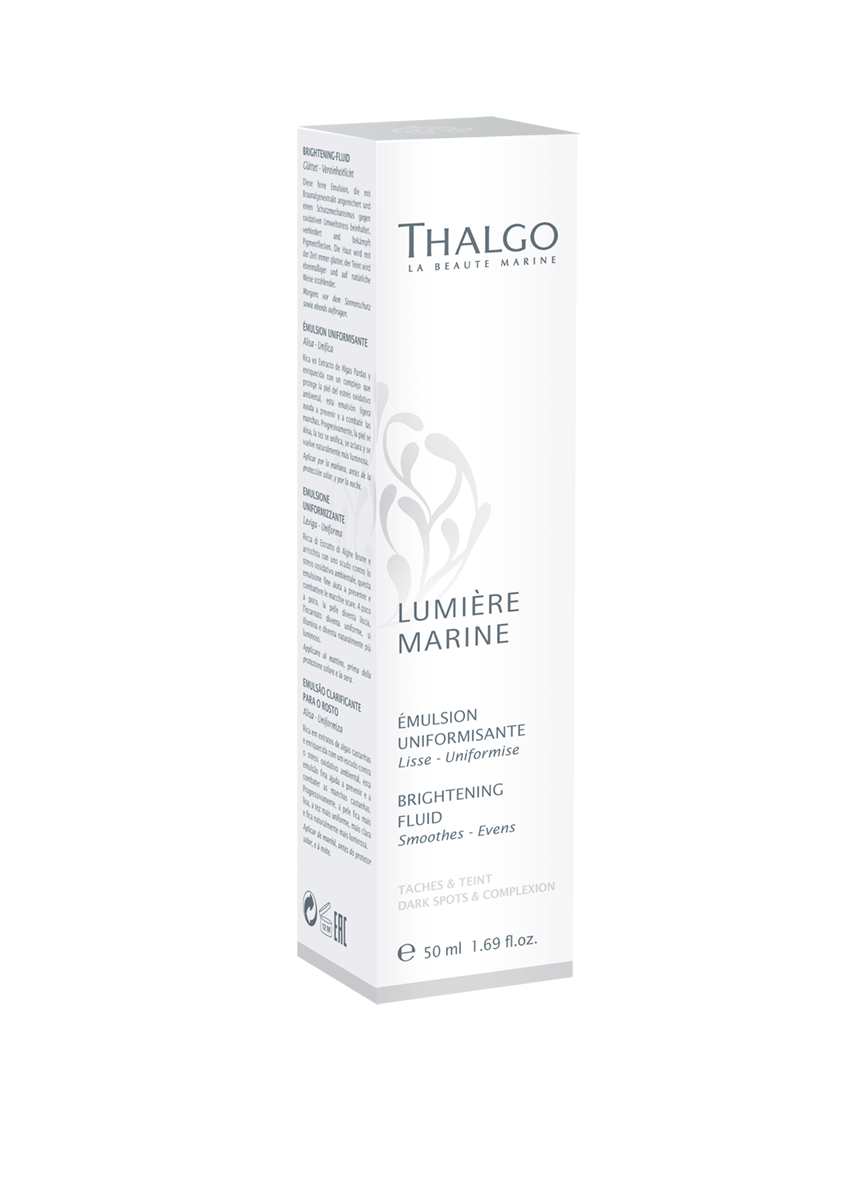 THALGO Lumière Marine - Brightening-Fluid – gegen Pigmentflecken, 50ml, Umkarton
