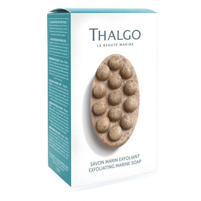 THALGO Marine Essentials - Algenseife mit Peeling-Effekt, 150g, Umkarton Rückseite