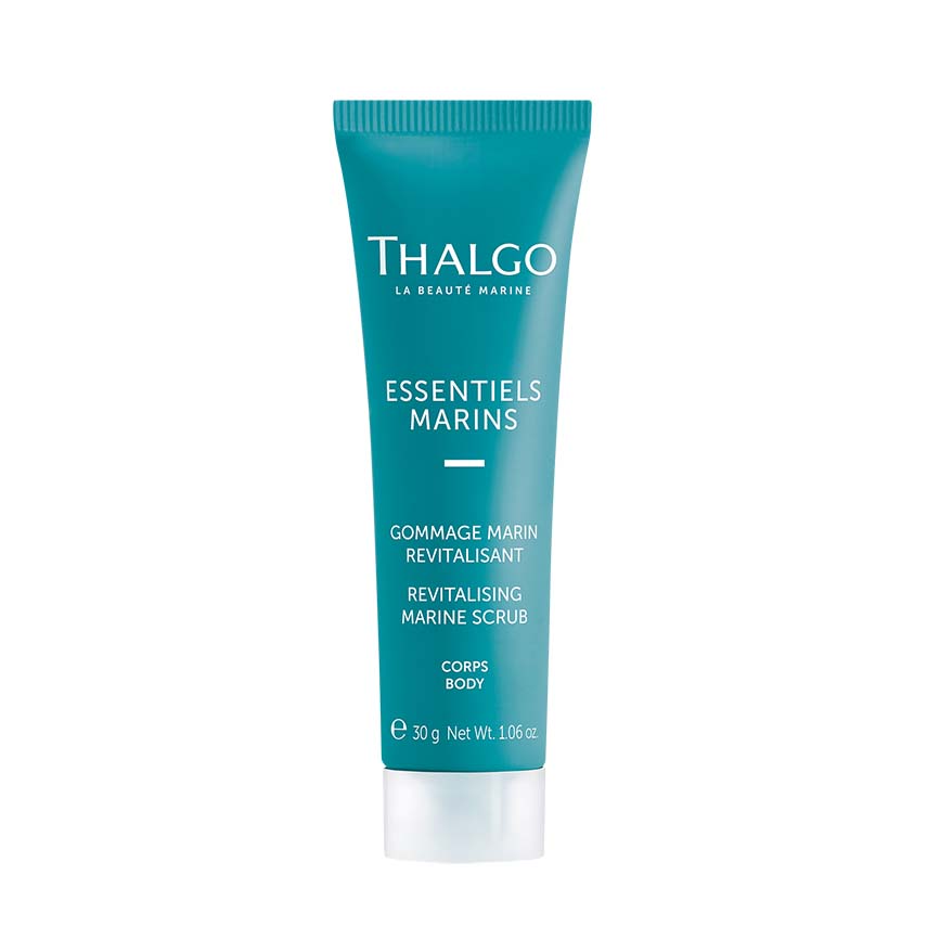 THALGO Marine Essentials - Revitalisierendes Körperpeeling  – Reisegröße, 30g, Tube