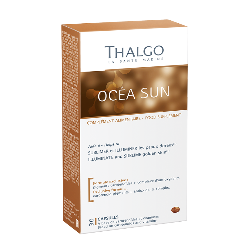 THALGO Océa Sun – Nahrungsergänzung, 30 Kapseln, Umkarton