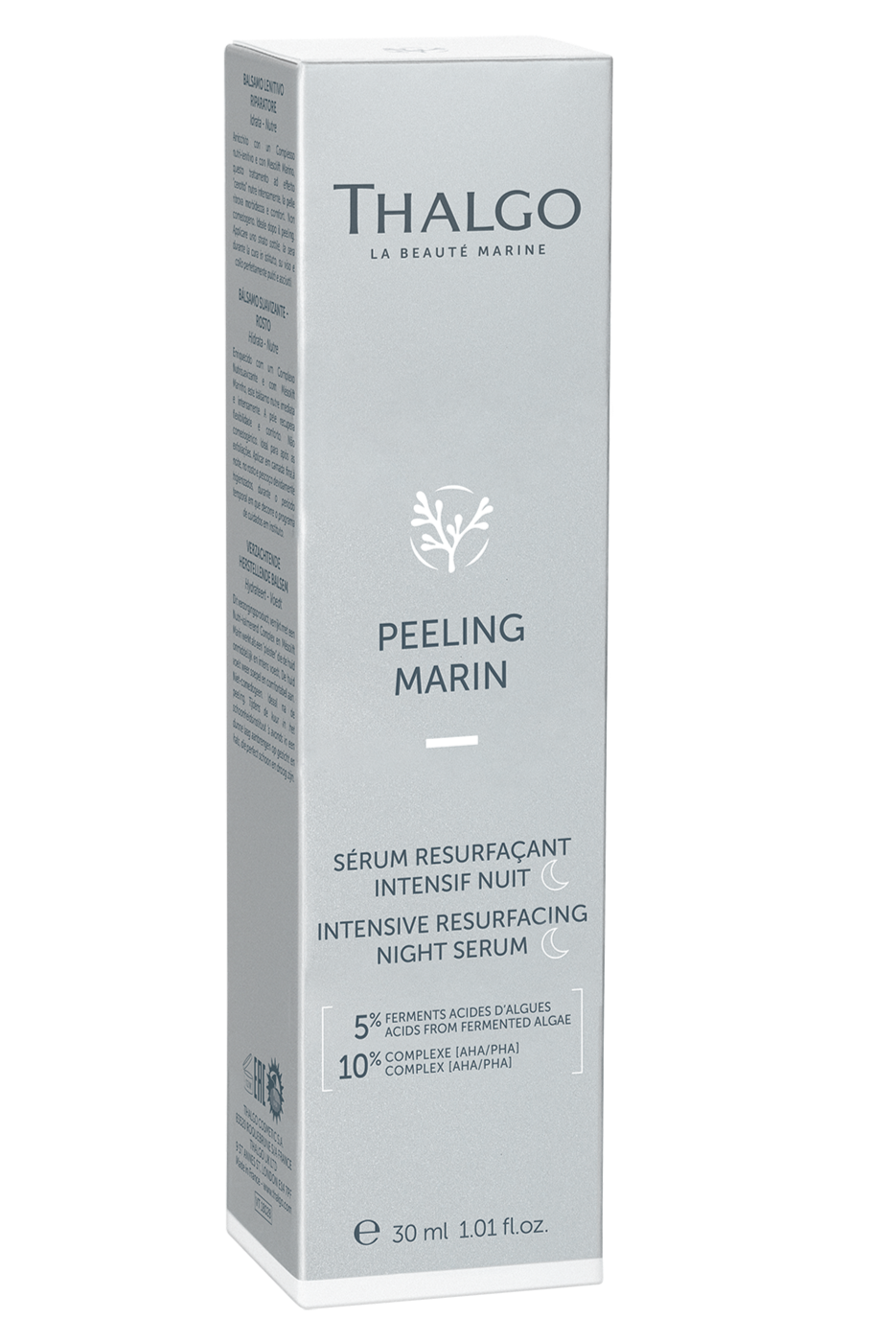 THALGO Peeling Marin - Erneuerndes Intensiv-Serum für die Nacht , 30ml, Umkarton